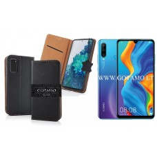 Gotamo Vintage natūralios odos dėklas Huawei P30 Lite mobiliajam telefonui juodos spalvos Palanga | Šiauliai | Plungė