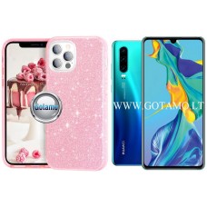 iLLumi-Neo silikoninis dėklas nugarėlė Huawei P30 telefonui rožinės spalvos Kaunas | Vilnius | Vilnius