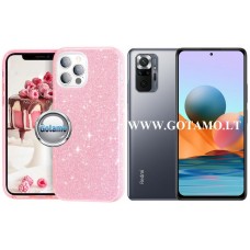 iLLumi-Neo silikoninis dėklas nugarėlė Xiaomi Redmi Note 10 Pro, Xiaomi Redmi Note 10 Pro Max telefonams rožinės spalvos Palanga | Kaunas | Klaipėda