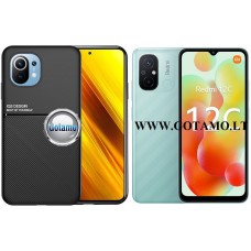 Magnetic Hold dėklas nugarėlė Xiaomi Redmi 12C telefonui juodos spalvos Kaunas | Plungė | Kaunas