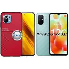 Magnetic Hold dėklas nugarėlė Xiaomi Redmi 12C telefonui raudonos spalvos Kaunas | Palanga | Plungė