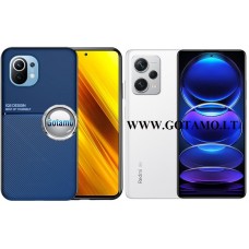 Magnetic Hold dėklas nugarėlė Xiaomi Redmi Note 12 Pro+ (Plus) telefonui mėlynos spalvos Palanga | Vilnius | Vilnius