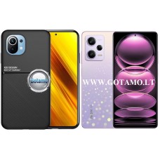 Magnetic Hold dėklas nugarėlė Xiaomi Redmi Note 12 Pro telefonui juodos spalvos Šiauliai | Klaipėda | Vilnius