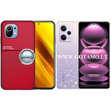 Magnetic Hold dėklas nugarėlė Xiaomi Redmi Note 12 Pro telefonui raudonos spalvos Šiauliai | Šiauliai | Telšiai