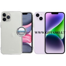 Pearl Jelly dėklas nugarėlė Apple iPhone 14 Plus telefonui skaidrus Plungė | Šiauliai | Šiauliai
