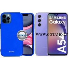 Pearl Jelly dėklas nugarėlė Samsung Galaxy A54 telefonui mėlynos spalvos Palanga | Klaipėda | Šiauliai