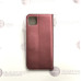 Re-Cap magnetinis dėklas Samsung Galaxy A22 5G telefonui tamsiai raudonos (bordo) spalvos