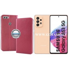 Re-Cap magnetinis dėklas Samsung Galaxy A53 5G mobiliajam telefonui bordo spalvos Vilnius | Klaipėda | Klaipėda