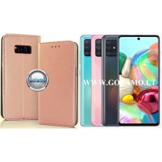 Re-Cap magnetinis dėklas Samsung Galaxy A71 mobiliajam telefonui rožinio aukso spalvos Plungė | Telšiai | Šiauliai