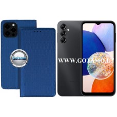 Re-Grid magnetinis dėklas Samsung Galaxy A14, Samsung Galaxy A14 5G telefonams mėlynos spalvos Klaipėda | Kaunas | Telšiai