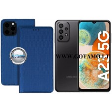 Re-Grid magnetinis dėklas Samsung Galaxy A23, Samsung Galaxy A23 5G telefonams mėlynos spalvos Klaipėda | Palanga | Šiauliai