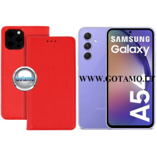 Re-Grid magnetinis dėklas Samsung Galaxy A54 telefonui raudonos spalvos Kaunas | Šiauliai | Palanga