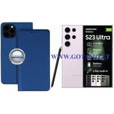 Re-Grid magnetinis dėklas Samsung Galaxy S23 Ultra telefonui mėlynos spalvos Šiauliai | Kaunas | Šiauliai