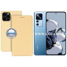 Re-Grid magnetinis dėklas Xiaomi 12T, Xiaomi 12T Pro telefonams aukso spalvos Plungė | Palanga | Telšiai
