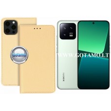 Re-Grid magnetinis dėklas Xiaomi 13 telefonui aukso spalvos Telšiai | Kaunas | Plungė
