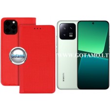 Re-Grid magnetinis dėklas Xiaomi 13 telefonui raudonos spalvos Telšiai | Kaunas | Telšiai