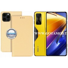 Re-Grid magnetinis dėklas Xiaomi Poco F4 GT telefonui aukso spalvos Klaipėda | Šiauliai | Vilnius