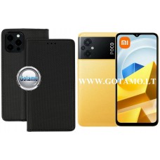 Re-Grid magnetinis dėklas Xiaomi Poco M5, Xiaomi Poco M4 5G, Xiaomi Redmi 10 5G telefonams juodos spalvos Palanga | Plungė | Vilnius