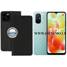 Re-Grid magnetinis dėklas Xiaomi Redmi 12C telefonui juodos spalvos Šiauliai | Telšiai | Kaunas