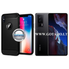 Siege dėklas nugarėlė Xiaomi Poco F5 Pro mobiliajam telefonui juodos spalvos Kaunas | Šiauliai | Palanga