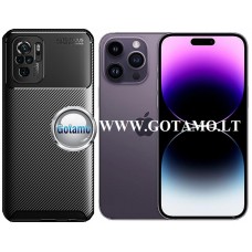 Siege2 dėklas nugarėlė Apple iPhone 14 Pro Max mobiliajam telefonui juodos spalvos Šiauliai | Telšiai | Telšiai