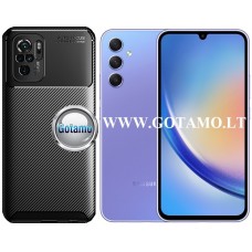 Siege2 dėklas nugarėlė Samsung Galaxy A34 mobiliajam telefonui juodos spalvos Kaunas | Telšiai | Klaipėda