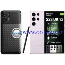 Siege2 dėklas nugarėlė Samsung Galaxy S23 Ultra mobiliajam telefonui juodos spalvos Palanga | Plungė | Kaunas