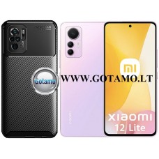 Siege2 dėklas nugarėlė Xiaomi 12 Lite mobiliajam telefonui juodos spalvos Šiauliai | Palanga | Kaunas