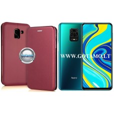 V-Slim magnetinis dėklas Xiaomi Redmi Note 9S, Xiaomi Redmi Note 9 Pro telefonams tamsiai raudonos (bordo) spalvos Kaunas | Telšiai | Šiauliai