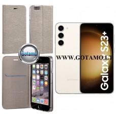 Vennus Diary magnetinis dėklas Samsung Galaxy S23+ (S23 Plus) telefonui sidabro spalvos Šiauliai | Klaipėda | Palanga