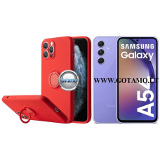 Samsung Galaxy A54 dėklai ir apsauginiai stiklai - B-Hold dėklas nugarėlė Samsung Galaxy A54 mobiliajam telefonui raudonos spalvos