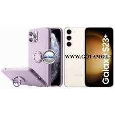 B-Hold dėklas nugarėlė Samsung Galaxy S23+ (S23 Plus) mobiliajam telefonui violetinės (levandų) spalvos Plungė | Klaipėda | Šiauliai