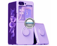 B-Hold dėklas nugarėlė Samsung Galaxy Z Flip 5 telefonui šviesiai violetinės (levandų) spalvos B-Hold dėklas nugarėlė Samsung Galaxy Z Flip 5 telefonui šviesiai violetinės (levandų) spalvos