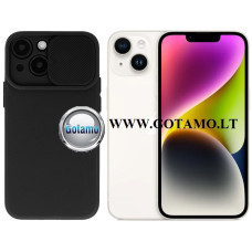 Apple iPhone 14 dėklai ir apsauginiai stiklai - B-Private dėklas nugarėlė Apple iPhone 14 mobiliajam telefonui juodos spalvos