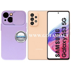 B-Private dėklas nugarėlė Samsung Galaxy A53 5G mobiliajam telefonui šviesiai violetinės (levandų) spalvos Šiauliai | Klaipėda | Plungė