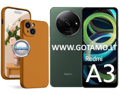 B-Soft Plus dėklas nugarėlė Xiaomi Redmi A3 telefonui karamelės spalvos