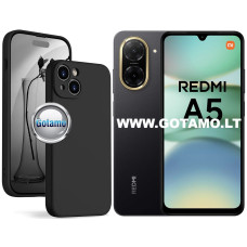B-Soft Plus dėklas nugarėlė Xiaomi Redmi A5 4G, Xiaomi Poco C71 telefonams juodos spalvos