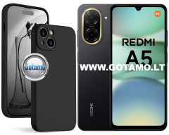 B-Soft Plus dėklas nugarėlė Xiaomi Redmi A5 4G, Xiaomi Poco C71 telefonams juodos spalvos