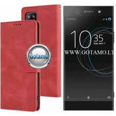 Diary Mate2 dėklas Sony Xperia XA1 Ultra telefonui tamsiai raudonos (bordo) spalvos Klaipėda | Plungė | Šiauliai