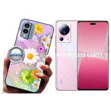 Xiaomi 13 Lite dėklai ir apsauginiai stiklai - Flower Kamille dėklas nugarėlė Xiaomi 13 Lite telefonui