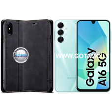 Galant magnetinis dėklas Samsung Galaxy A16, Samsung Galaxy A16 5G telefonams juodos spalvos
