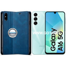 Galant magnetinis dėklas Samsung Galaxy A16, Samsung Galaxy A16 5G telefonams mėlynos spalvos