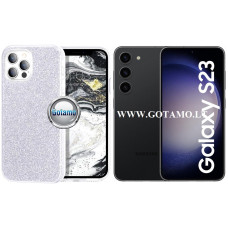 iLLumi-Neo silikoninis dėklas nugarėlė Samsung Galaxy S23 telefonui sidabro spalvos Plungė | Klaipėda | Kaunas