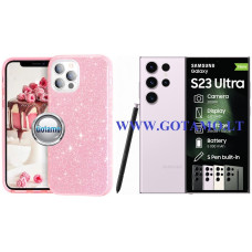 iLLumi-Neo silikoninis dėklas nugarėlė Samsung Galaxy S23 Ultra telefonui rožinės spalvos Vilnius | Šiauliai | Telšiai