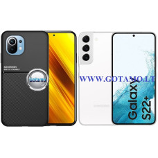 Magnetic Hold dėklas nugarėlė Samsung Galaxy S22+ 5G telefonui juodos spalvos Kaunas | Klaipėda | Šiauliai