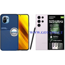 Magnetic Hold dėklas nugarėlė Samsung Galaxy S23 Ultra telefonui mėlynos spalvos Klaipėda | Šiauliai | Klaipėda