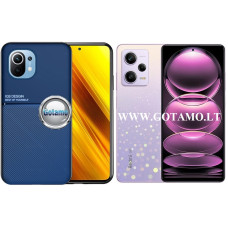 Magnetic Hold dėklas nugarėlė Xiaomi Redmi Note 12 Pro telefonui mėlynos spalvos Klaipėda | Kaunas | Šiauliai
