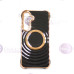 MagSafe Beauty dėklas nugarėlė Samsung Galaxy S24 Plus telefonui juodos spalvos