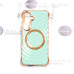 MagSafe Beauty dėklas nugarėlė Samsung Galaxy S24 telefonui mėtinės spalvos
