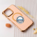MagSafe Beauty dėklas nugarėlė Samsung Galaxy S24 telefonui šviesiai oranžinės spalvos